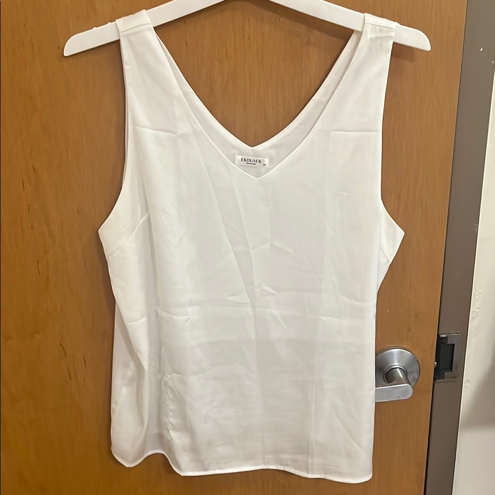 Women's White Tank Top